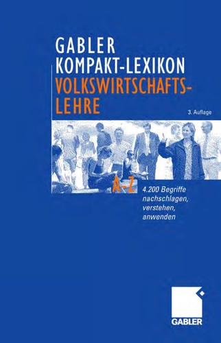 Cover for Gabler Kompakt-Lexikon Volkswirtschaftslehre