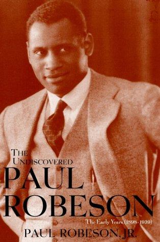 Cover for undiscovered Paul Robeson