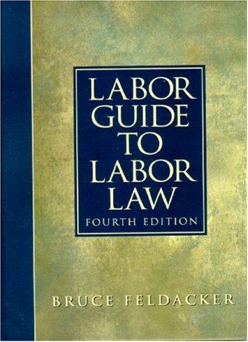 Cover for Labor guide to labor law