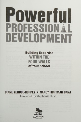 Cover for Powerful professional development