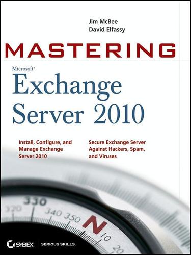Cover for Mastering Microsoft Exchange Server 2010