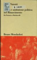 Cover for Gloria e ambizione politica nel Rinascimento