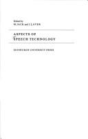 Cover for Aspects of speech technology