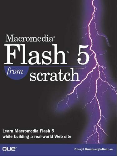 Cover for Macromedia Flash 5 from Scratch