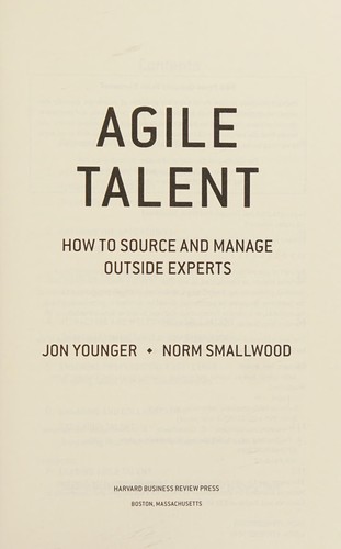 Cover for Agile talent