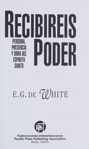 Cover for Recibreis poder
