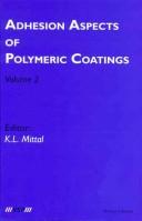 Cover for Adhesion Aspects of Polymeric Coatings