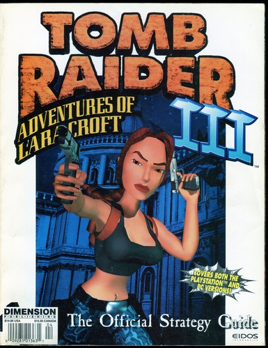 Cover for Tomb Raider III: The Official Strategy Guide