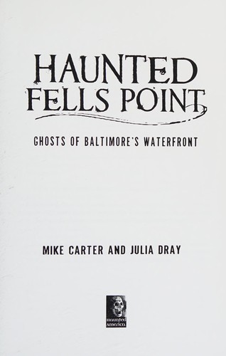 Cover for Haunted Fells Point