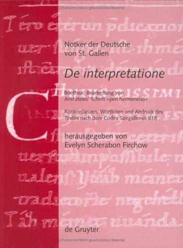 Cover for De interpretatione