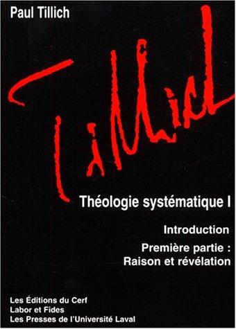 Cover for Theologie systematique t1