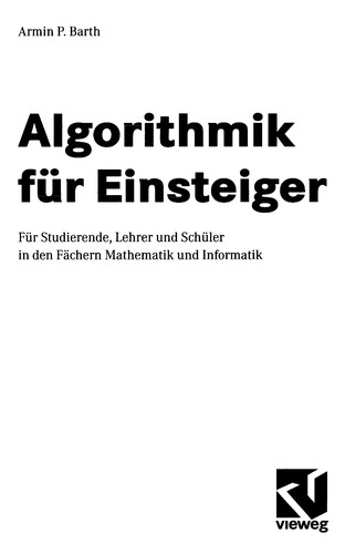 Cover for Algorithmik für Einsteiger