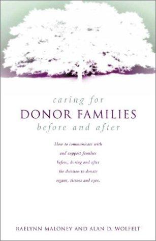 Cover for Caring for Donor Families