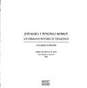 Cover for José María y Petronilo Monroy
