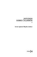 Cover for Estudios sobre Calderón