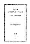 Cover for In no uncertain terms