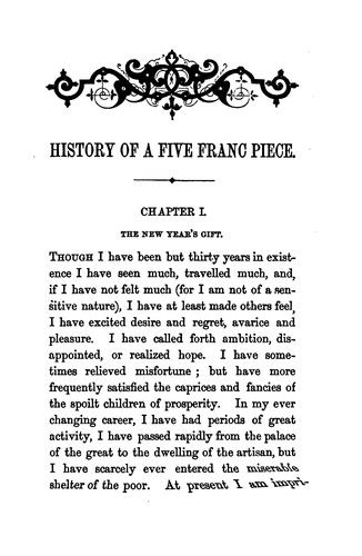 Cover for Spare well spend well; or, The adventures of a five franc piece
