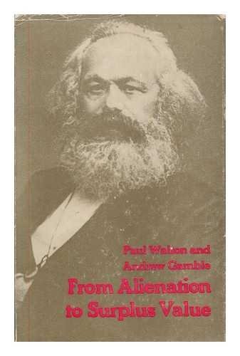 Cover for From alienation to surplus value