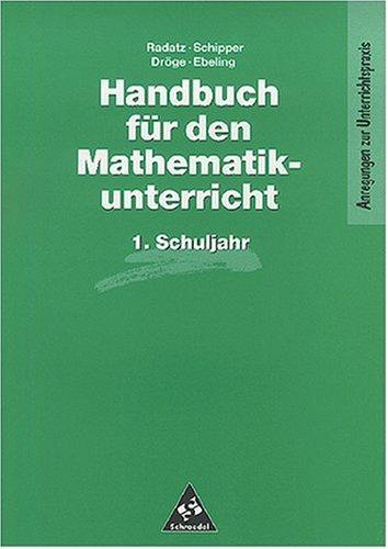 Cover for Handbuch für den Mathematikunterricht, 1. Schuljahr