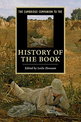 Cover for The Cambridge Companion to the History of the Book