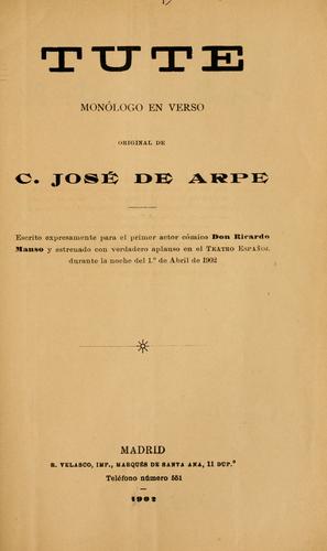 Cover for Tute