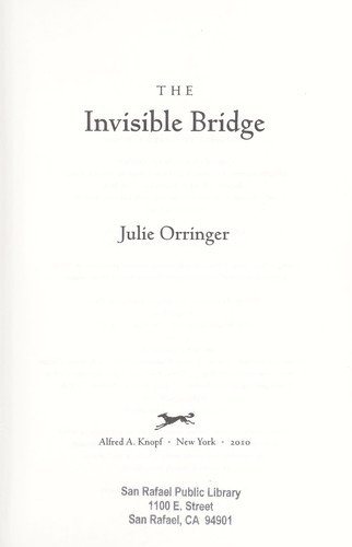 Cover for The invisible bridge