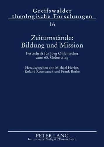 Cover for Zeitumstände