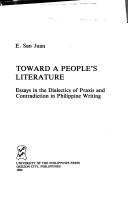 Cover for Toward a people's literature