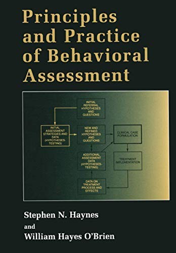 Cover for Principles and Practice of Behavioral Assessment