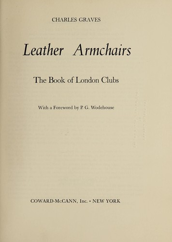 Cover for Leather armchairs