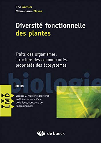 Cover for Diversité fonctionnelle des plantes