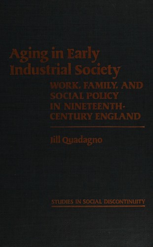 Cover for Aging in early industrial society