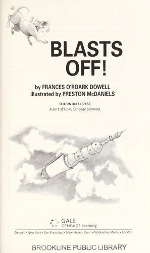Cover for Phineas L. MacGuire-- blasts off!
