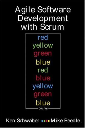 Cover for Agile Software Development with SCRUM