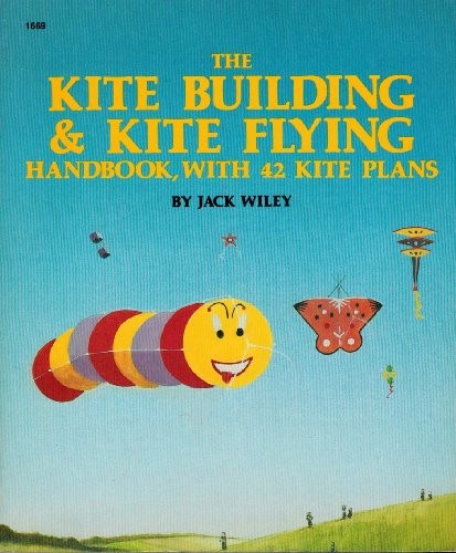 Cover for The kite building & kite flying handbook, with 42 kite plans