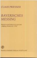 Cover for Bayerisches Messing