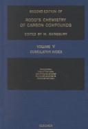 Cover for Supplements to the 2nd Edition of Rodd's Chemistry of Carbon Compounds