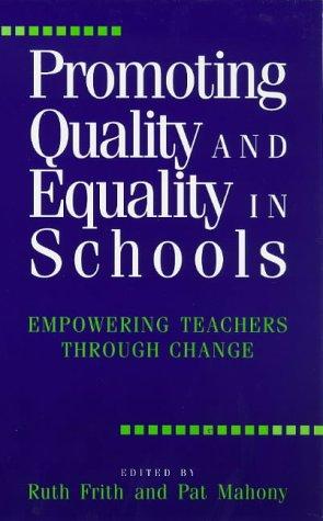 Cover for Promoting Quality & Equality in Schools