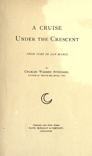Cover for A cruise under the crescent