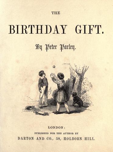 Cover for The birthday gift