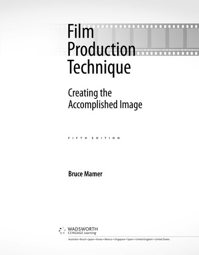 Cover for Film production technique