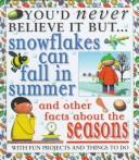 Cover for Snowflakes can fall in summer