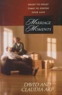Cover for Marriage Moments