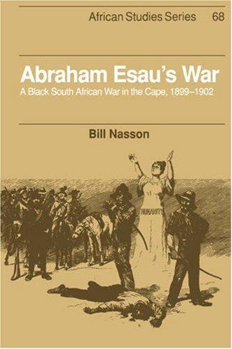 Cover for Abraham Esau's War