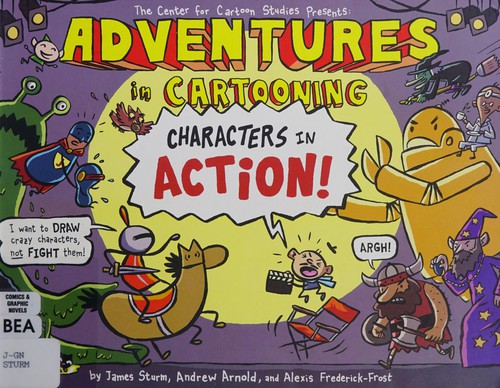 Cover for Adventures in cartooning