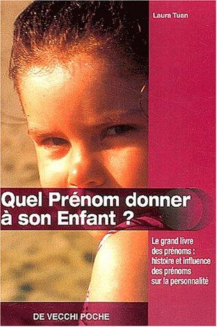 Cover for Quel prénom donner à son enfant?
