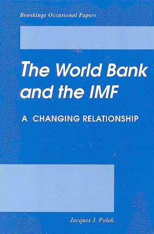 Cover for World Bank and the International Monetary Fund