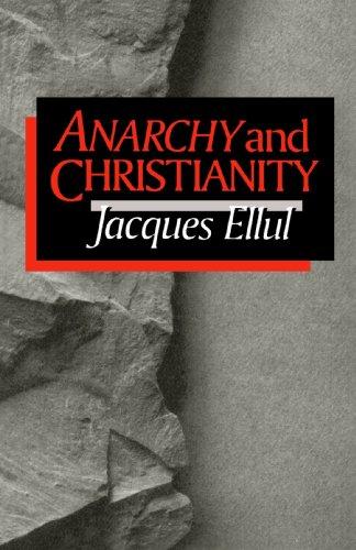 Cover for Anarchy and Christianity