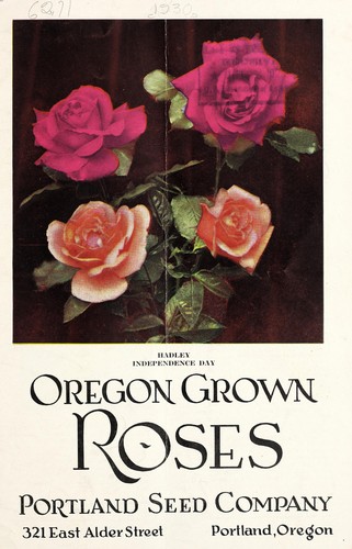Cover for Oregon grown roses