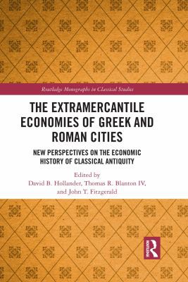 Cover for Extramercantile Economies of Greek and Roman Cities
